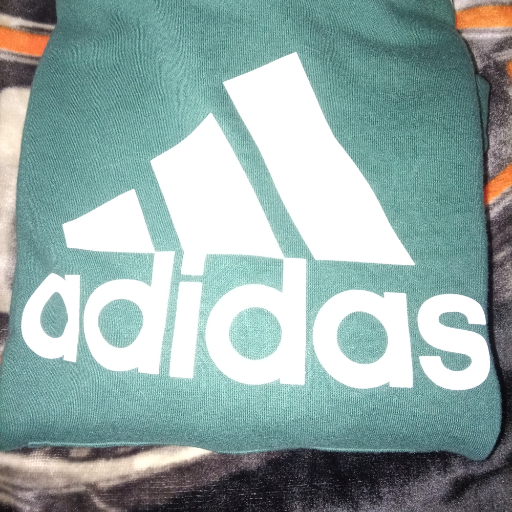 Adidas Green Sweatshirt